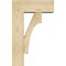 Ekena Millwork Westlake Block Rough Sawn Bracket w/ Offset Brace, Douglas Fir, 6"W x 14"D x 22"H BKT0604X14X22WTL05RDF - alternate 4
